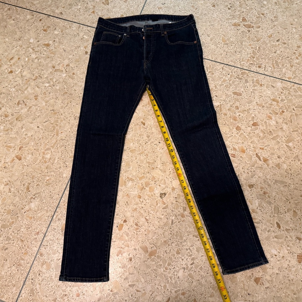 H&M Men's Skinny Jeans - Dark Blue